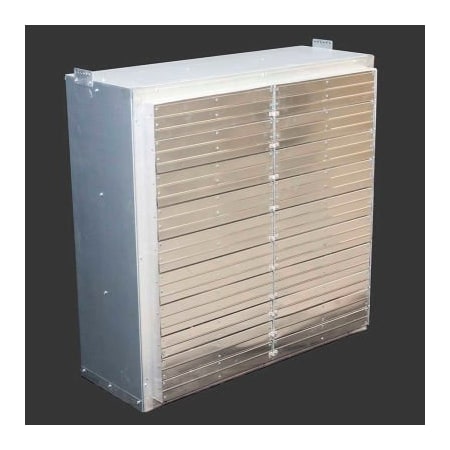 Hessaire Hessaire 48" Belt Drive Box Fan 48X750S-N, 1HP, 1PH, 19210 CFM, With Shutter 48X750S-N